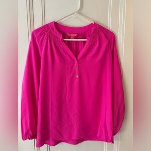 Lilly Pulitzer silk shirt
